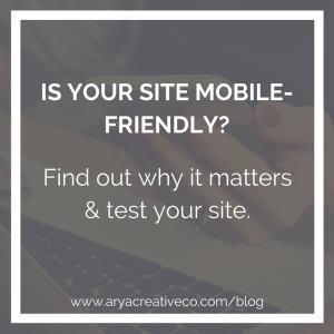 mobile friendly website