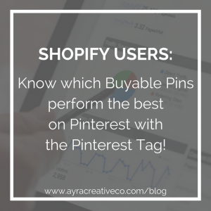pinterest tag shopify