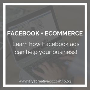 FACEBOOK ADS + ECOMMERCE BUSINESS SM