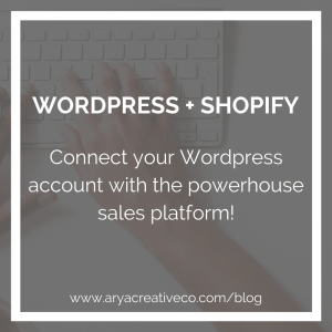 wordpress and shopify