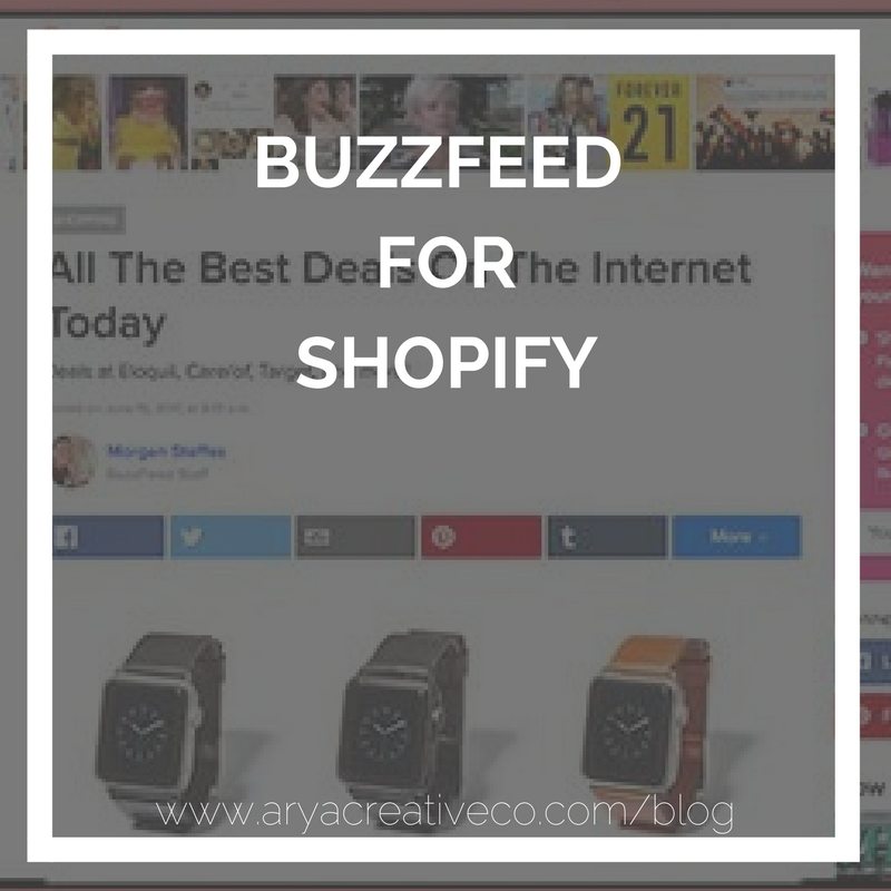 Buzzfeed for Shopify