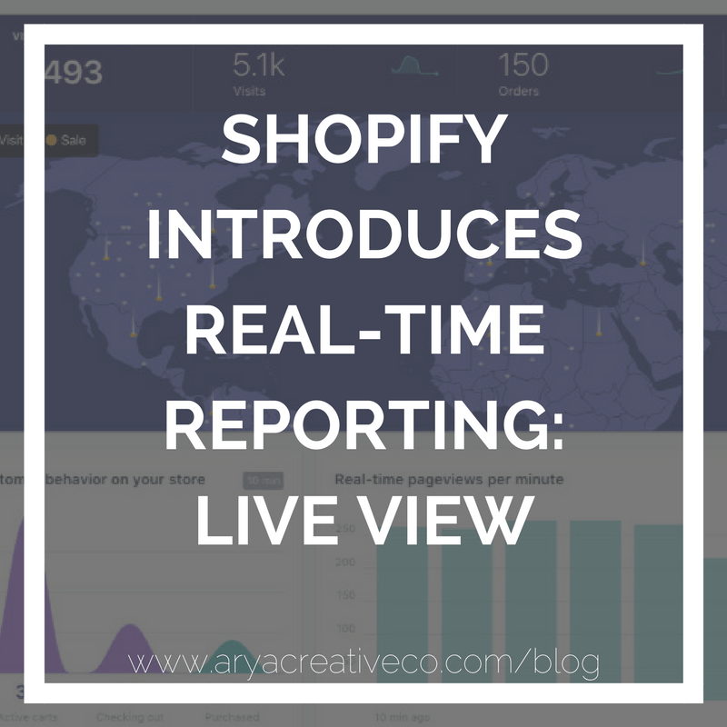 SHOPIFY INTRODUCES REAL-TIME REPORTING: LIVE VIEW
