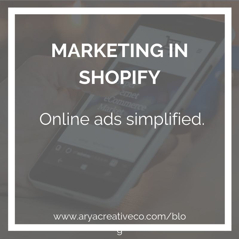 marketing in shopify